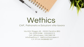 Wethics CAF, Patronato e Soluzioni vita-lavoro Paratico