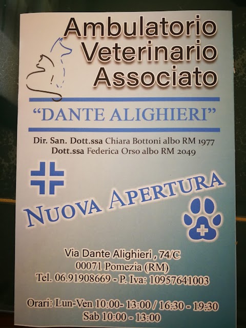 Ambulatorio Veterinario Associato Dante Alighieri