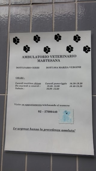 Ambulatorio Veterinario Martesana Del Dr. Cerri E Dott.Ssa Vergine