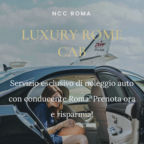 Noleggio con conducente Roma - Luxury Rome Cab