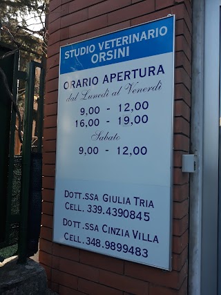 Studio Veterinario Associato Orsini Di Villa C E Tria G