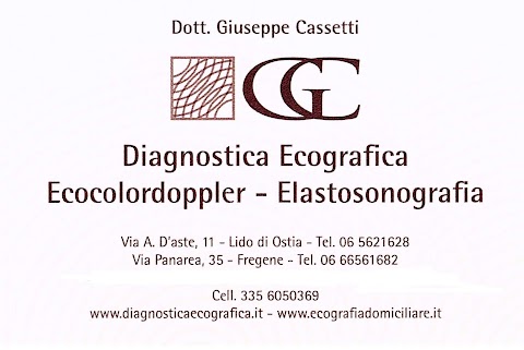 Diagnostica Ecografica - Ecografia Domiciliare - Dott. Giuseppe Cassetti