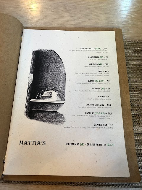 Mattia's Pizza & Cucina