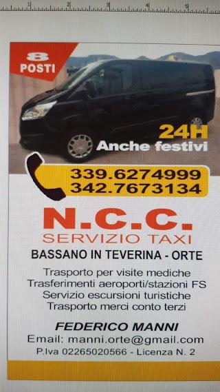 MANNI. FEDERICO.TAXI.N.C.C.