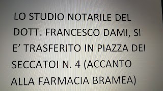 Studio Notarile Dott. Francesco Dami