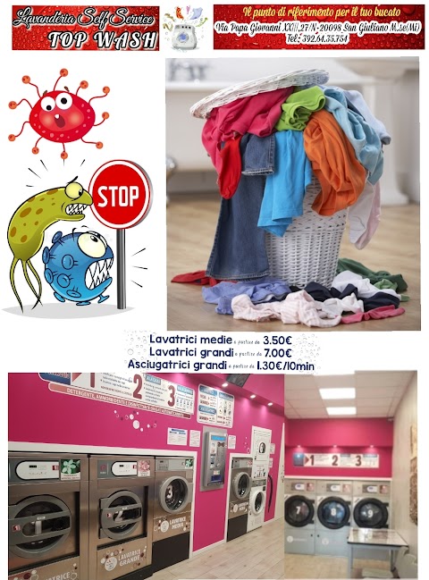 LAVANDERIA SELF - SERVICE TOP WASH