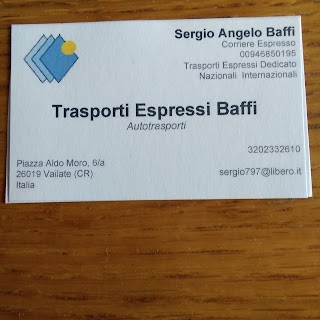 Trasporti Espressi Dedicati - Baffi Sergio Angelo