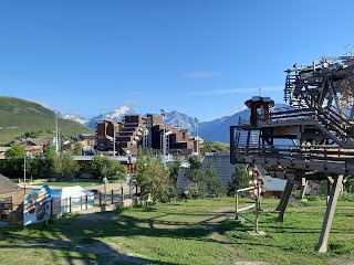 Piscine découverte à l'Alpe d'Huez