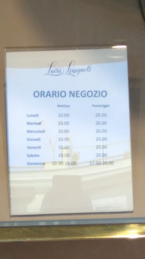 Luisa Spagnoli Napoli Chiaia