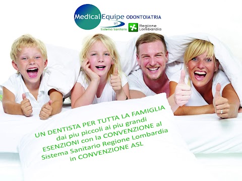Medical Equipe s.r.l. ODONTOIATRIA Convenzionata ASL Servizio Sanitario Regione Lombardia