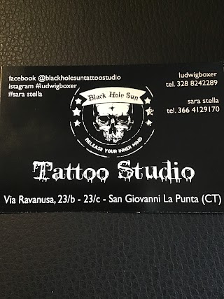 Black hole Sun tattoo studio