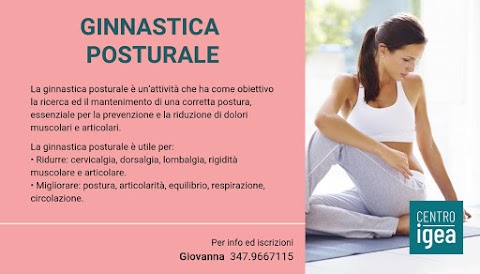 Centro Igea di dott.ssa Alessandra Barbiero Fisioterapista Osteopata