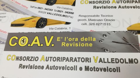 CENTRO REVISIONI AUTO CO.A.V. Consorzio Autoriparatori Valledolmo