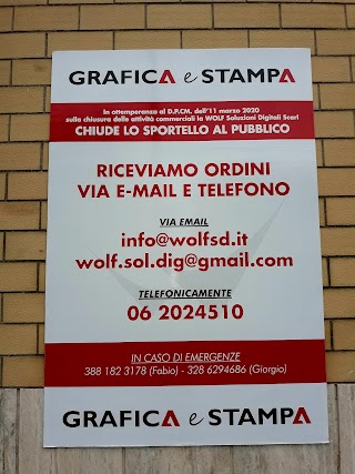 Stampa grandi formati veloce Roma - Wolf grafica e stampa