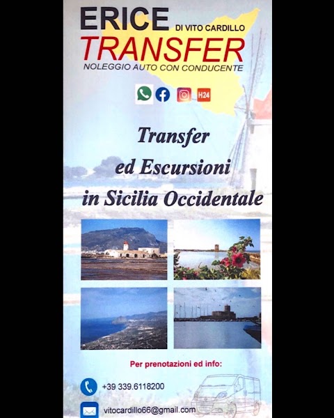 Erice Transfer di Vito Cardillo Transfer da e per aeroporto di Trapani e Palermo