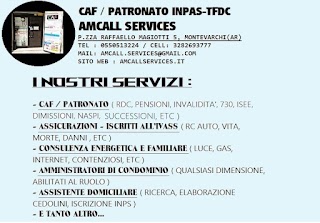 C/O IP, CAF /PATRONATO AMCALL SERVICES, AMMINISTRATORE DI CONDOMINIO, ASSISTENTE DOMICILIARE, BADANTE, FIGLINE VALDARNO