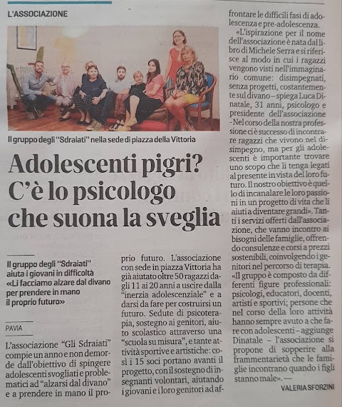 Dott. Luca Dinatale - Psicologo Psicoterapeuta a Pavia