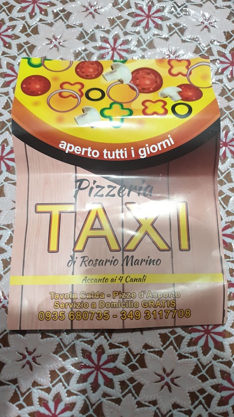 PIZZERIA TAXI AI CANALI