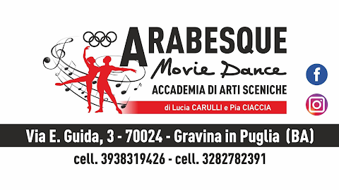 Accademia di Arti Sceniche “Arabesque Movie Dance” diretta da Lucia Carulli e Pia Ciaccia