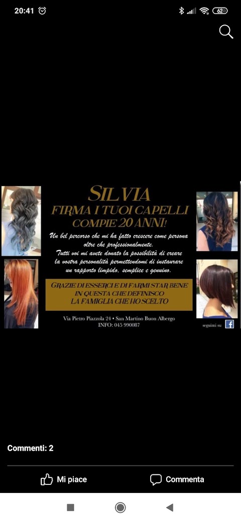 Silvia Firma I Tuoi Capelli Di Greco Silvia