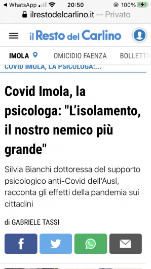 Dott.ssa Silvia Bianchi, Psicoterapeuta