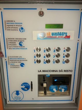 Nik Wash&Dry lavanderia self-service