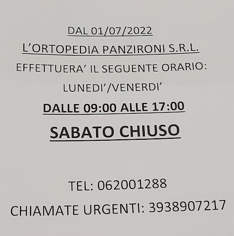 Ortopedia Panzironi S.R.L.