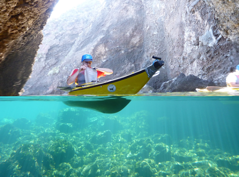 Sea kayak Sicily