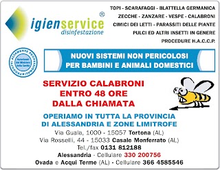 Disinfestazione Tortona Igienservice