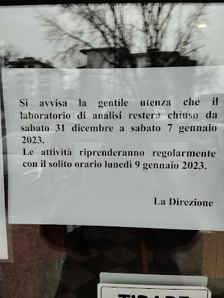 Analisi Cliniche B.go Milano