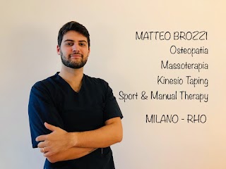 Matteo Brozzi - Osteopatia, Sport & Manual Therapy - RHO