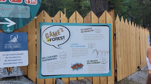 Games in Forest | Parc attraction Montgenevre