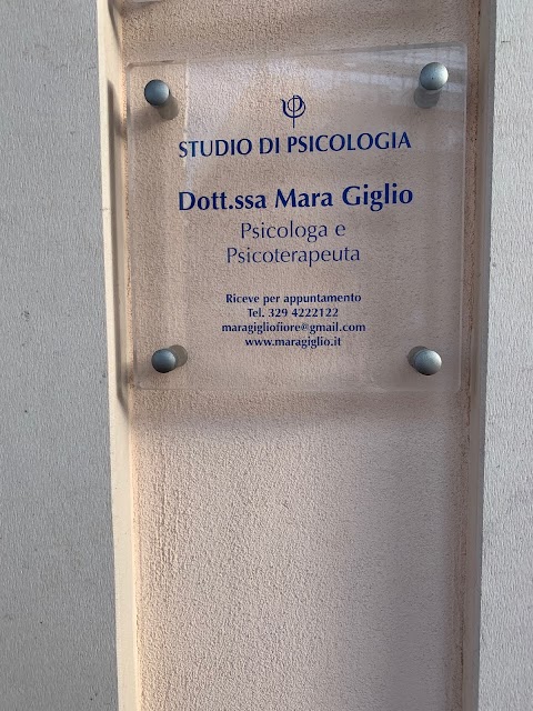 Studio di Psicologia e Psicoterapia Dott.ssa Mara Giglio