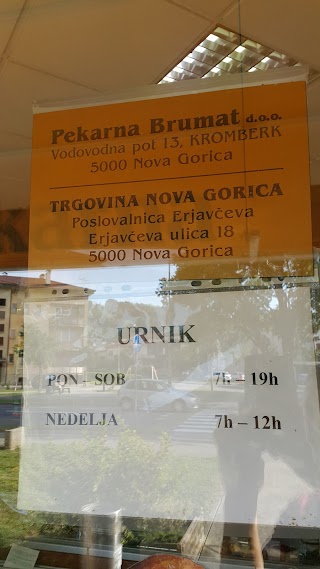 Pekarna Brumat Pekarstvo-Slaščičarstvo-Trgovina d.o.o.