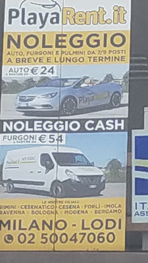 Playarent Autonoleggio Senza Carta di Credito Lodi