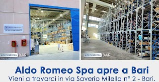 Aldo Romeo spa filiale di Bari