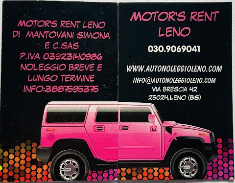 Motor's rent Leno di Mantovani Simona e c. Sas