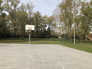 Parco per cani con giochi