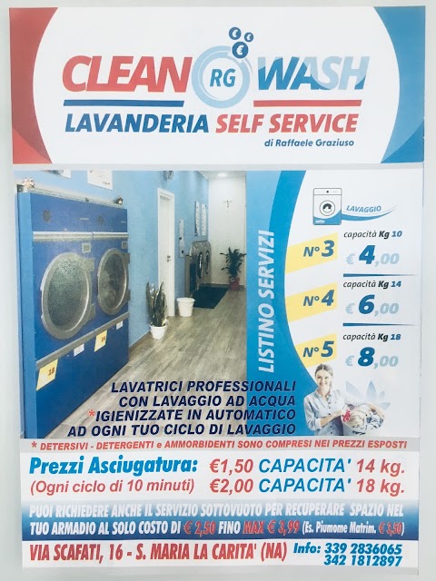 Clean-Wash Lavanderia Self-Service S. M. la Carità