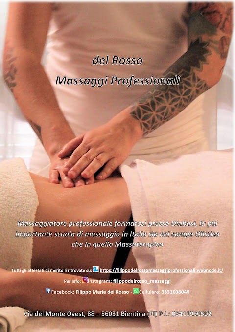 Filippo del Rosso - Massaggi