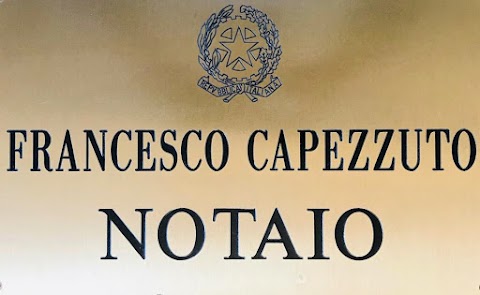 Notaio Francesco Capezzuto