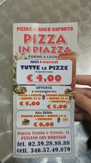 Pizza in piazza