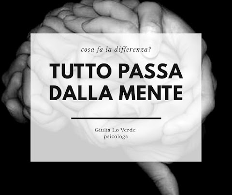 Dott.ssa Giulia Lo Verde - Psicologa e Psicoterapeuta Cognitivo Comportamentale