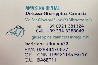 Amastra Dental Dottoressa Giuseppina Cannata