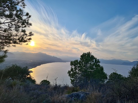 Monte Catalfano veduta su Palermo