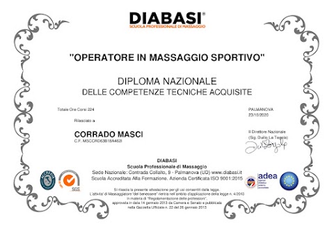 Corrado Massaggi Professionali Desio