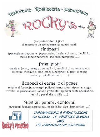 Rocky's Ristorante Rosticceria Gastronomia Italiana