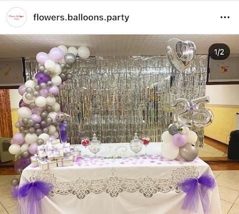 Flowers BAlloons Party