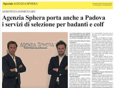 Agenzia SPHERA - BADANTI-COLF - Padova