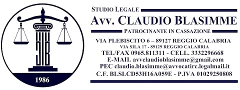 Studio Legale Avvocato Claudio Blasimme - Servizi Legali